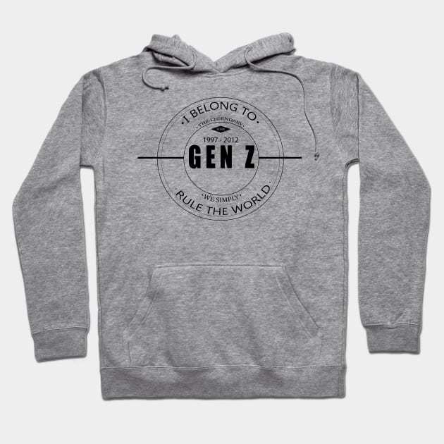 Gen z 1997-2012 Hoodie by Life Happens